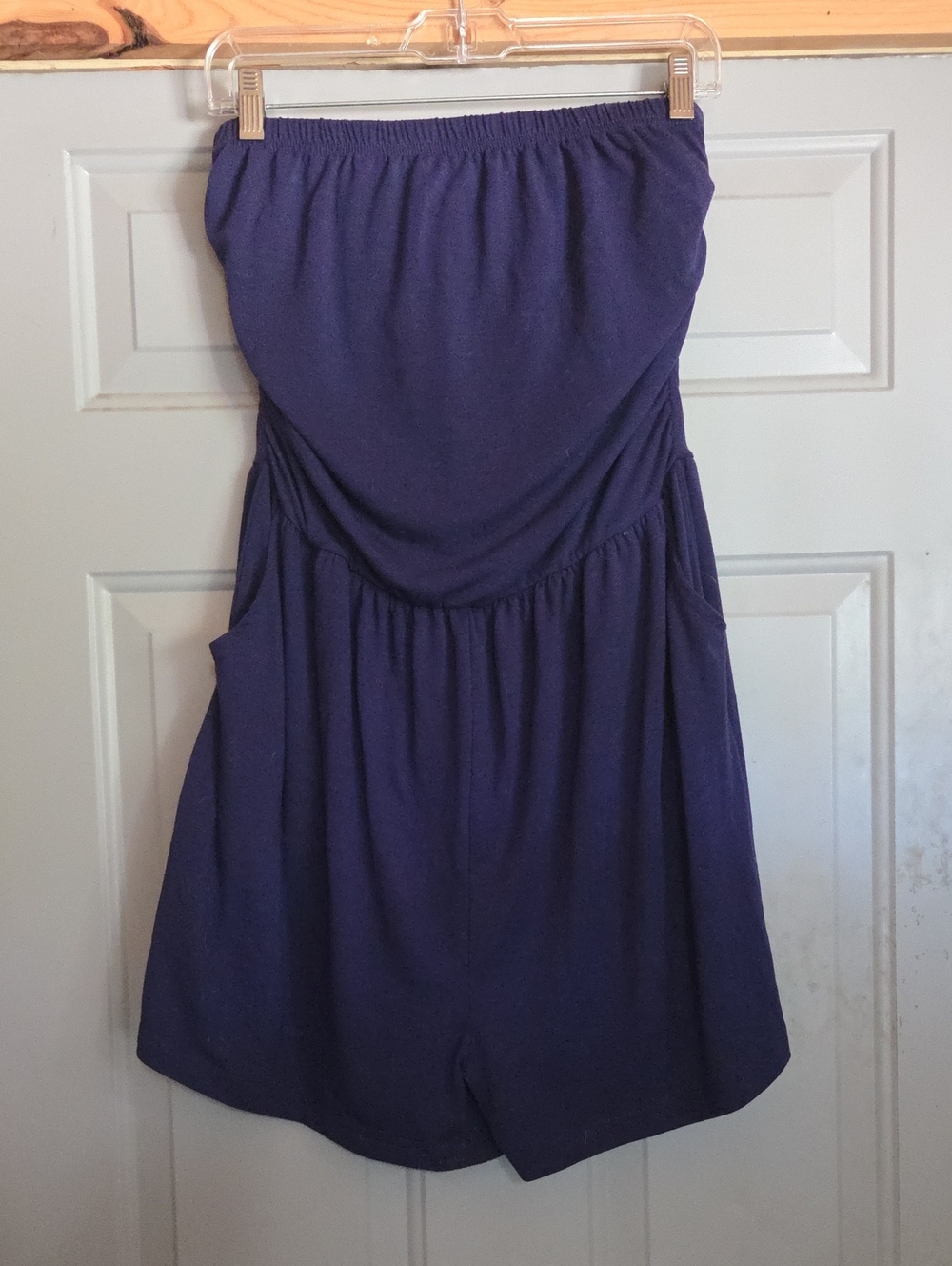 Navy Blue Romper